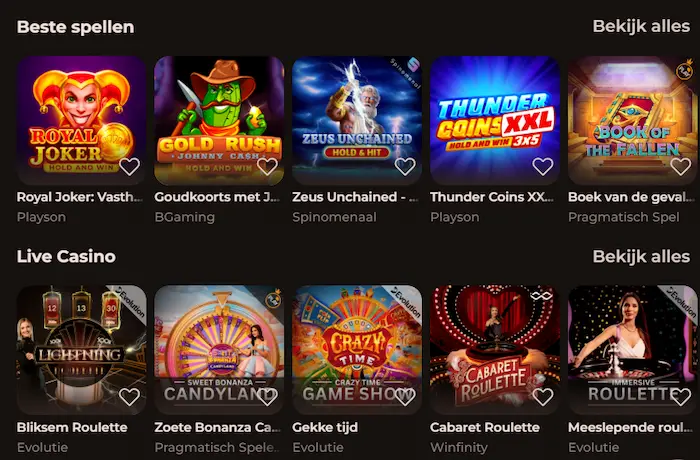Roulettino Casino games