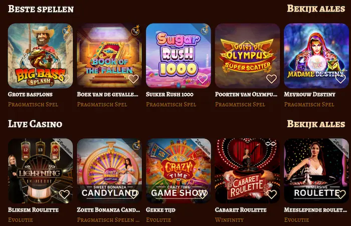 Roulettino Casino games